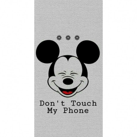 Husa Personalizata ALLVIEW P5 Pro Mickey Don't Touch My Phone