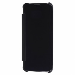 Husa SAMSUNG Galaxy J5 2016 - Flip Wallet Clear (Negru)