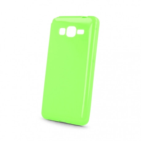 Husa SAMSUNG Galaxy J1 (2015) J100F - Silicon Candy (Verde)