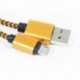 Cablu Date MicroUSB (Portocaliu) ATRAX