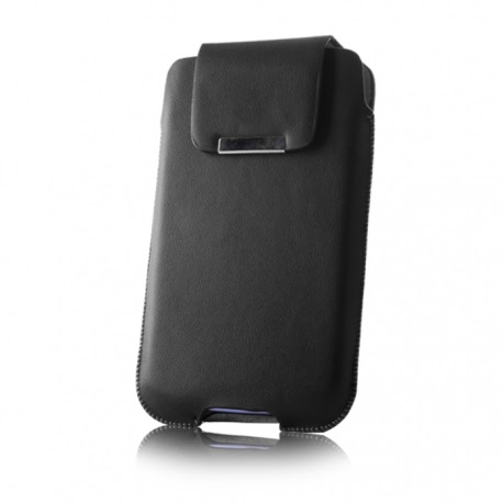 Husa SAMSUNG Galaxy S3 - Tip Sac Magnet (Negru)