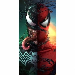 Husa Personalizata LG K10 2017 Spiderman vs Venom