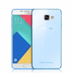 Husa SAMSUNG Galaxy A5 2016 - Ultra Slim (Turcoaz Transparent)