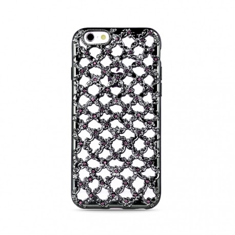 Husa APPLE iPhone 6\6S - Diamond (Negru)