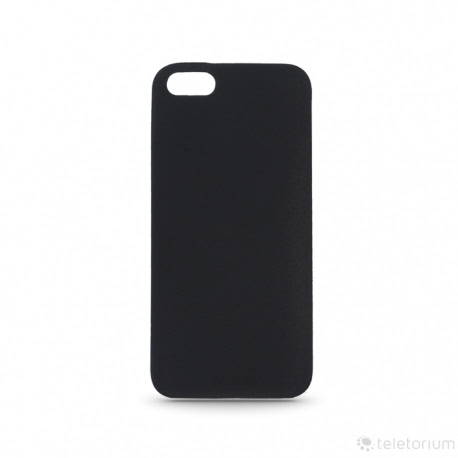 Husa APPLE iPhone 7 / 8 - Rubber (Negru)