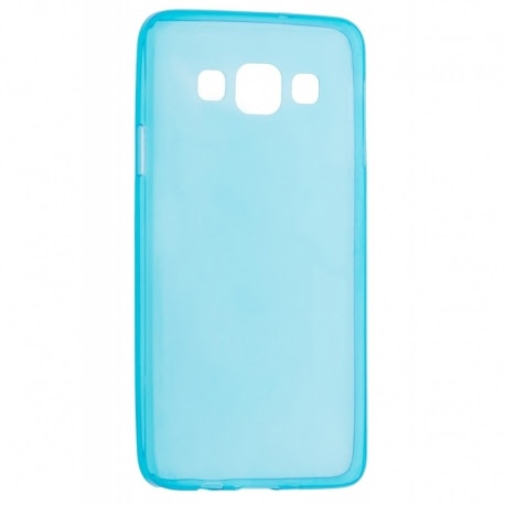 Husa SAMSUNG Galaxy A5 (2015) A500F - Ultra Slim (Albastru Transparent)
