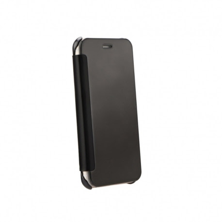 Husa APPLE iPhone 7 / 8 - Flip Wallet Clear (Negru)