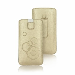 Husa APPLE iPhone 5\5S\SE - Tip Sac (Auriu)