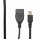 Cablu MicroUSB - OTG (Negru)