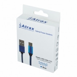 Cablu Date Tip C (Albastru) ATRAX