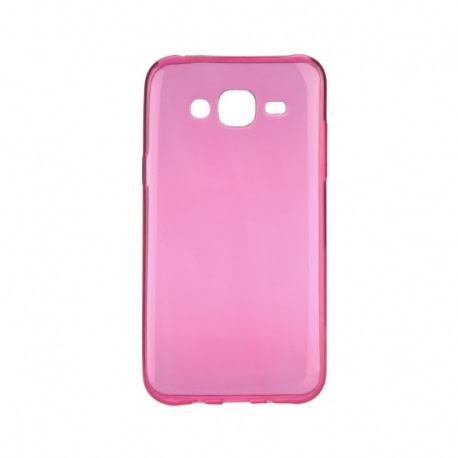 Husa SAMSUNG Galaxy J5 - Ultra Slim (Roz Transparent)
