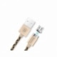 Cablu Date & Incarcare Magnetic MicroUSB (Auriu) BASEUS
