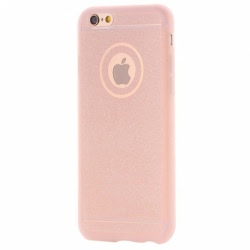 Husa APPLE iPhone 6\6S Plus - Glitter (Roz)