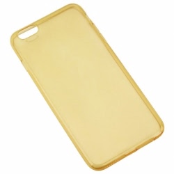 Husa APPLE iPhone 5 / 5S / SE - Ultra Slim (Auriu Transparent)