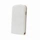 Husa APPLE iPhone 5\5S\SE - Flip Vertical (Alb)