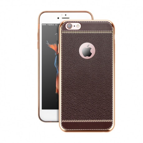 Husa SAMSUNG Galaxy A5 2017 - Litchi (Maro)