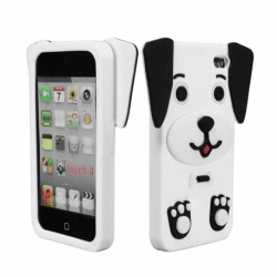 Husa SAMSUNG Galaxy S4 - 3D (Puppy Alb)