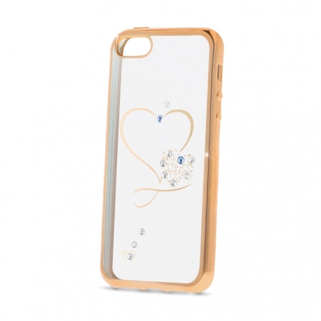 Husa SAMSUNG Galaxy A3 2016 - Beeyo Heart (Auriu)