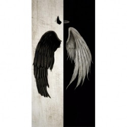 Husa Personalizata APPLE iPhone 7 \ 8 Angel and Demon