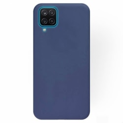 Husa SAMSUNG Galaxy A12 - Ultra Slim Mat (Bleumarin)