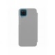 Husa SAMSUNG Galaxy A12 - Flip Wallet Clear (Argintiu)