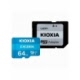 Card MicroSD 64GB + Adaptor Clasa 10 Kioxia