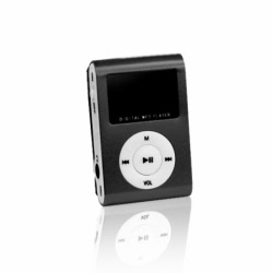 MP3 Player Cu Afisaj LCD + Casti (Negru) Setty