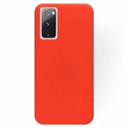 Husa SAMSUNG Galaxy S20 FE - Silicone Cover (Rosu)