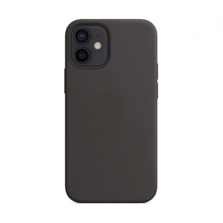 Husa APPLE iPhone 12 Mini - Silicone Cover (Negru)