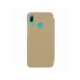 Husa HUAWEI P Smart (2019) - Flip Wallet Clear (Auriu) Blister