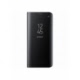 Husa SAMSUNG Galaxy A02s - Flip Wallet Clear (Negru)