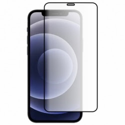 Folie de Sticla 5D Full Glue APPLE iPhone 12 \ 12 Pro (Negru) Blue Star