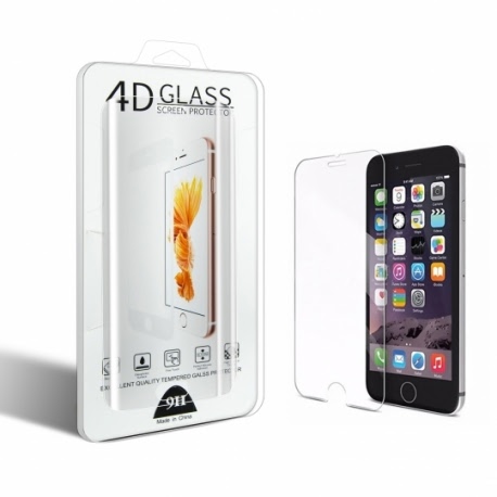 Folie de Sticla 4D APPLE iPhone 7 Plus \ 8 Plus (Transparent)