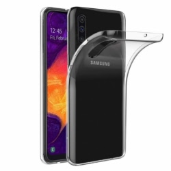 Set SAMSUNG Galaxy A50 \ A50s \ A30s - Husa Ultra Slim 0.5mm (Transparent) + Folie regenerabila Silicon Armor, TSS HQMobile