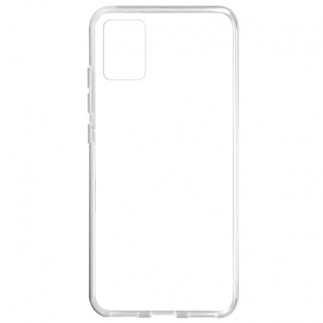 Set SAMSUNG Galaxy A71 - Husa Ultra Slim 0.5mm (Transparent) + Folie de Sticla 5D (Negru) Full Glue