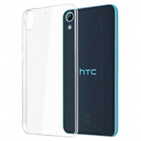 Set HTC Desire 626 - Husa Ultra Slim (Transparent) + Folie de Sticla Smart Glass