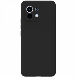 Husa XIAOMI Mi 11 Lite (4G) \ Mi 11 Lite (5G) - Silicone Cover (Negru)