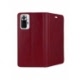 Husa XIAOMI Redmi Note 10 Pro \ Note 10 Pro Max - Magnet Piele (Visiniu)
