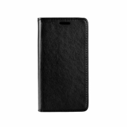 Husa XIAOMI Redmi Note 10 \ Note 10S - Magnet Piele (Negru)