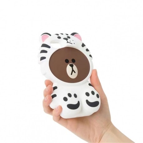 Husa APPLE iPhone 5\5S\SE - 3D (Zebra Bear)