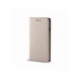 Set LG LG K50S - Husa Smart Magnet (Auriu) + Folie regenerabila Silicon Armor, TSS HQMobile