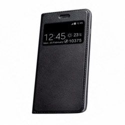 Husa Pentru HUAWEI Mate 10 Lite - Leather Window TSS, Negru