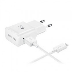 Incarcator Compatibil SAMSUNG 2A + Cablu MicroUSB (Alb) EP-TA20EWE