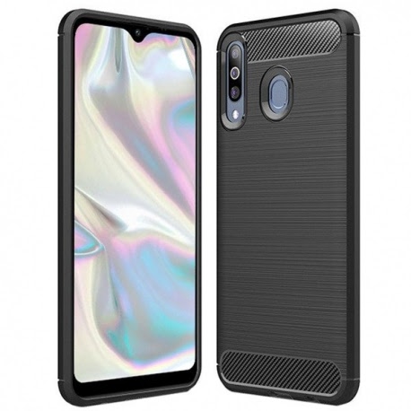 Husa SAMSUNG Galaxy A70e - Carbon (Negru) FORCELL