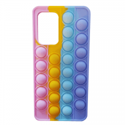 Husa pentru SAMSUNG Galaxy A20e - TPU Pop-It (Multicolor Roz)