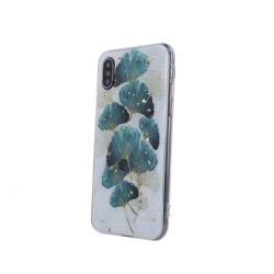 Husa pentru APPLE iPhone 12 \ 12 Pro - TPU Gold Glam (Frunze)