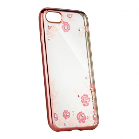 Husa SAMSUNG Galaxy J3 2017 - Diamond (Roz-Auriu) Forcell