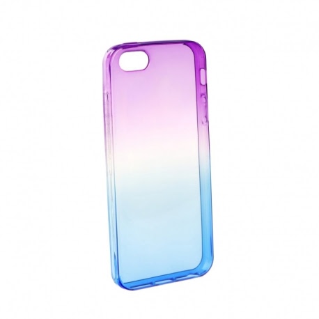 Husa APPLE iPhone 5\5S\SE - Ombre (Violet&Albastru)