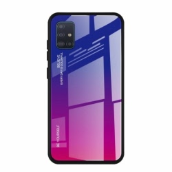 Husa pentru SAMSUNG Galaxy A51 - Ombre Glass (Violet)