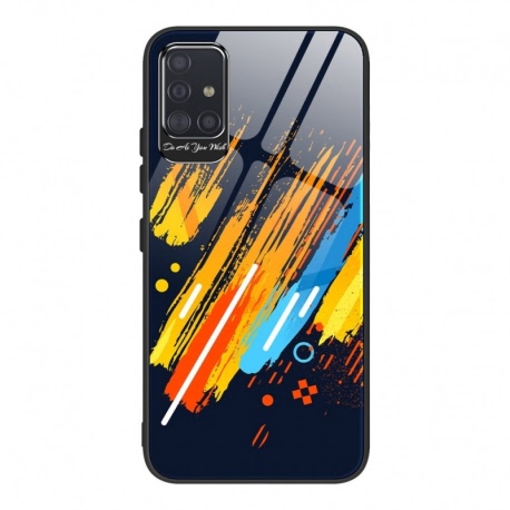 Husa pentru SAMSUNG Galaxy A51 - Glass (Pattern 5)